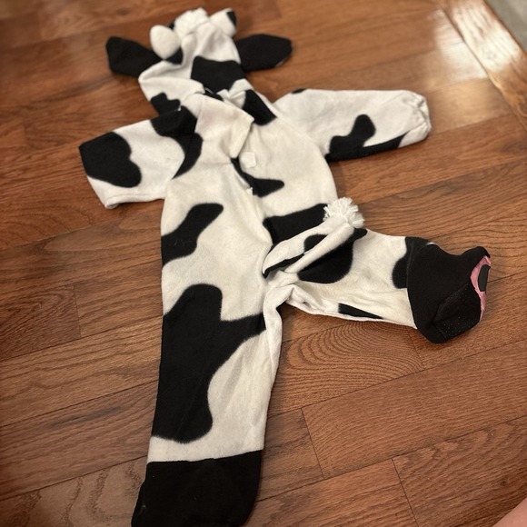Rubie's Baby‎ Cow Halloween Costume Unisex Size 6-12 Mos 2 Pc Dress Up EUC - Picture 4 of 6